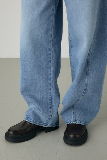 【crie conforto】バックリングプラットフォームローファー 詳細画像