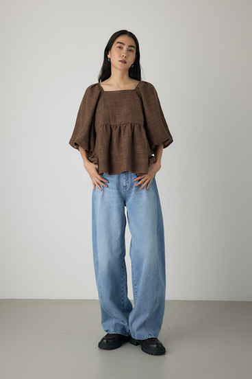 【crie conforto】バックリングプラットフォームローファー 詳細画像