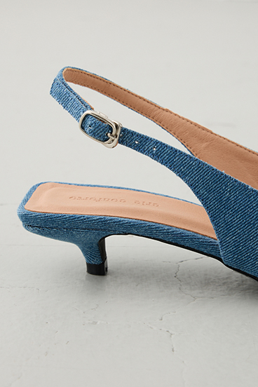 【crie conforto】ビッグリボンバックストラップパンプス 詳細画像