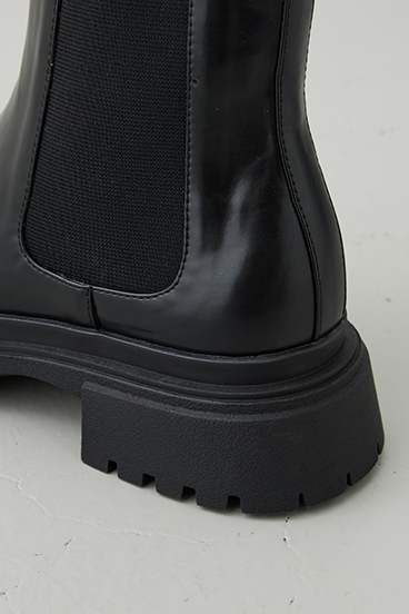 【crie conforto】サイドゴアトラックソールブーツ 詳細画像