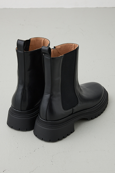 【crie conforto】サイドゴアトラックソールブーツ 詳細画像