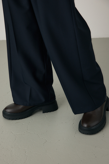 【crie conforto】サイドゴアトラックソールブーツ 詳細画像