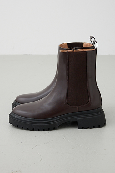 【crie conforto】サイドゴアトラックソールブーツ 詳細画像