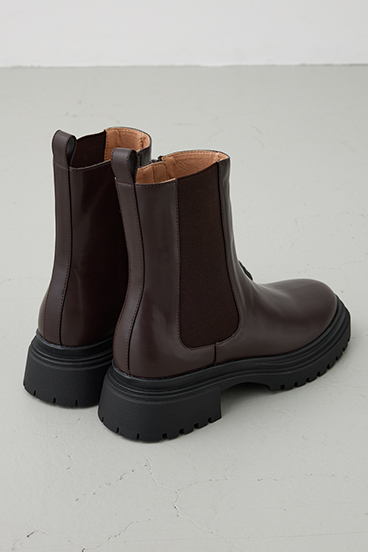 【crie conforto】サイドゴアトラックソールブーツ 詳細画像