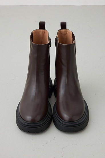 【crie conforto】サイドゴアトラックソールブーツ 詳細画像