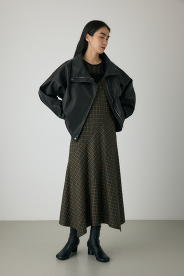 【crie conforto】ラウンドトゥストレッチブーツ 詳細画像