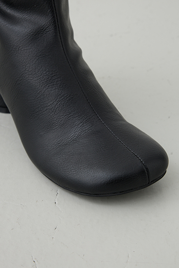 【crie conforto】ラウンドトゥストレッチブーツ 詳細画像