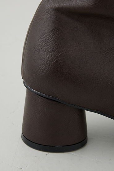 【crie conforto】ラウンドトゥストレッチブーツ 詳細画像