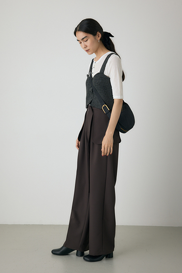 【crie conforto】フェイクスエードフリンジ引きてショルダー 詳細画像