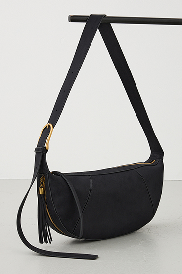 【crie conforto】フェイクスエードフリンジ引きてショルダー 詳細画像