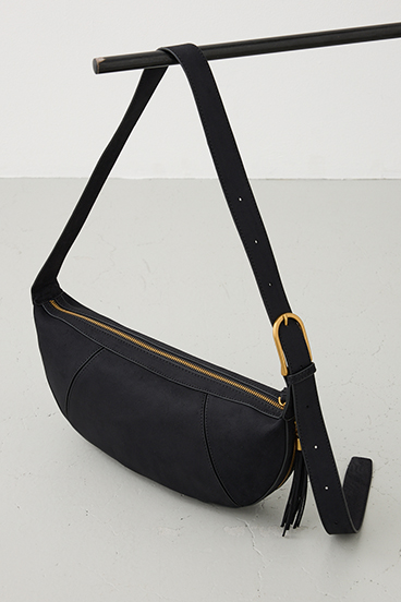 【crie conforto】フェイクスエードフリンジ引きてショルダー 詳細画像