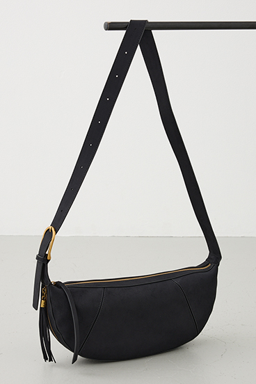 【crie conforto】フェイクスエードフリンジ引きてショルダー 詳細画像