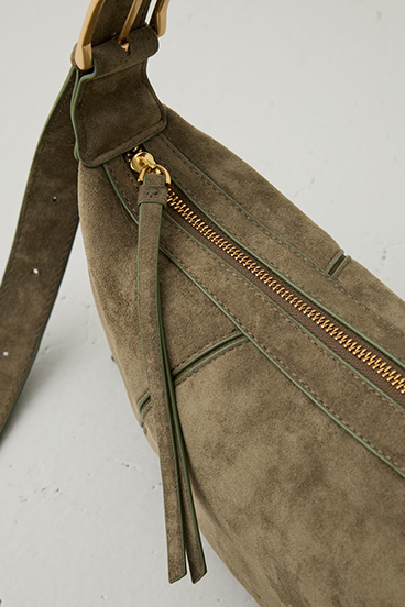 【crie conforto】フェイクスエードフリンジ引きてショルダー 詳細画像