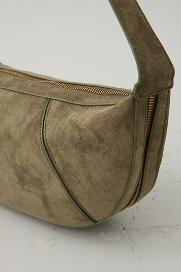 【crie conforto】フェイクスエードフリンジ引きてショルダー 詳細画像