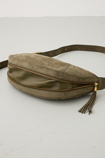 【crie conforto】フェイクスエードフリンジ引きてショルダー 詳細画像