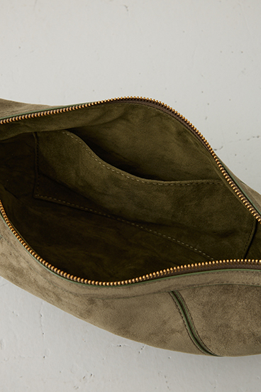 【crie conforto】フェイクスエードフリンジ引きてショルダー 詳細画像