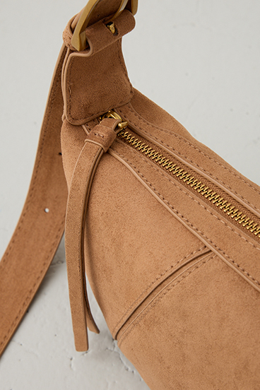 【crie conforto】フェイクスエードフリンジ引きてショルダー 詳細画像