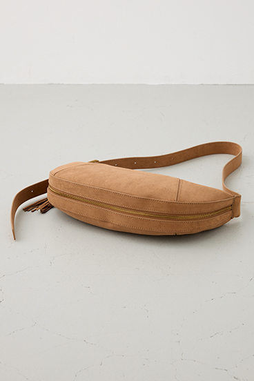 【crie conforto】フェイクスエードフリンジ引きてショルダー 詳細画像