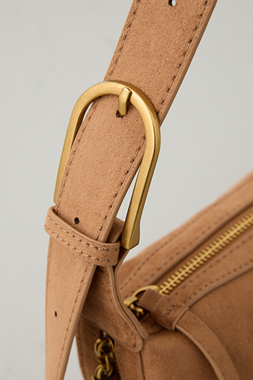 【crie conforto】フェイクスエードフリンジ引きてショルダー 詳細画像