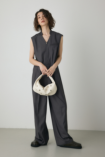 【crie conforto】スタッズワンハンドルバック 詳細画像