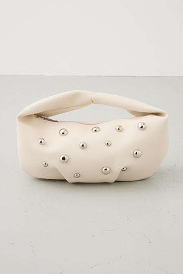 【crie conforto】スタッズワンハンドルバック 詳細画像