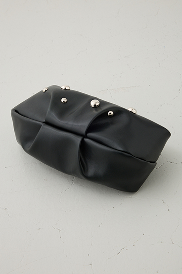 【crie conforto】スタッズワンハンドルバック 詳細画像