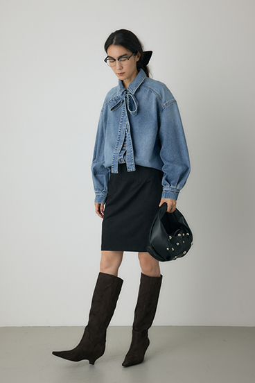 【crie conforto】スタッズワンハンドルバック 詳細画像