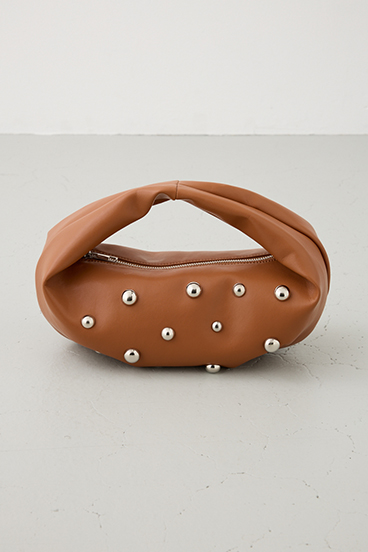 【crie conforto】スタッズワンハンドルバック 詳細画像