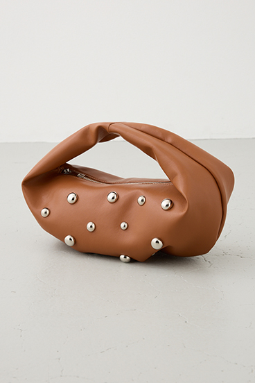 【crie conforto】スタッズワンハンドルバック 詳細画像