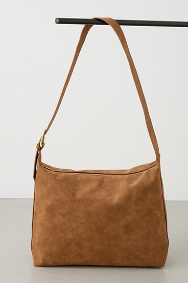 【crie conforto】バックルスクエアショルダーバッグ