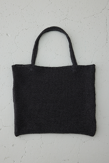 【crie conforto】ラメ糸編みトートバッグ 詳細画像