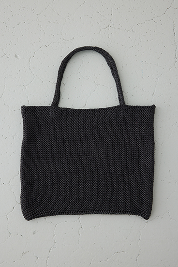 【crie conforto】ラメ糸編みトートバッグ 詳細画像