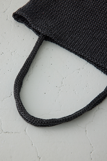 【crie conforto】ラメ糸編みトートバッグ 詳細画像