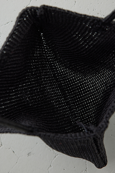 【crie conforto】ラメ糸編みトートバッグ 詳細画像