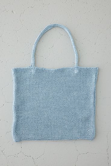 【crie conforto】ラメ糸編みトートバッグ 詳細画像