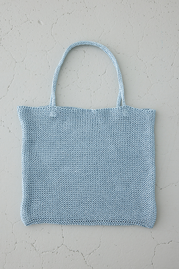 【crie conforto】ラメ糸編みトートバッグ 詳細画像