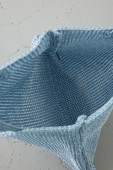 【crie conforto】ラメ糸編みトートバッグ 詳細画像