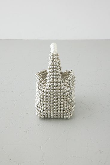 【crie conforto】メタルビーズバッグ 詳細画像