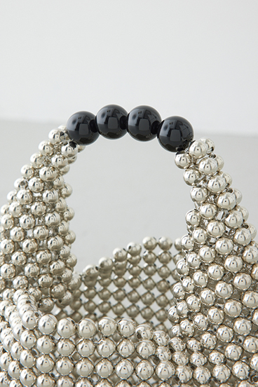 【crie conforto】メタルビーズバッグ 詳細画像