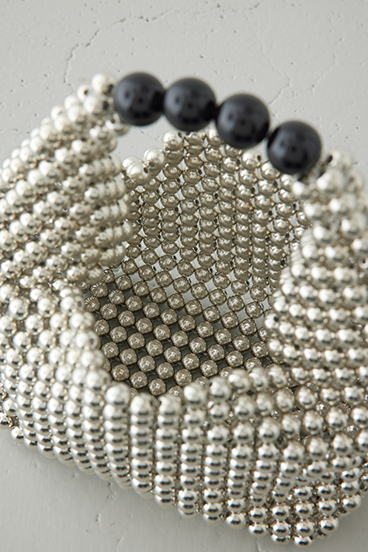 【crie conforto】メタルビーズバッグ 詳細画像