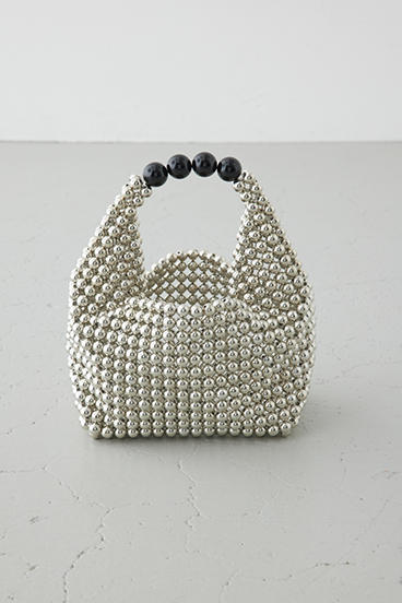 【crie conforto】メタルビーズバッグ 詳細画像