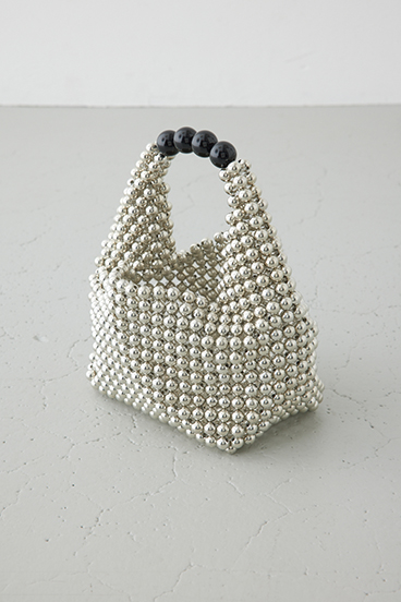 【crie conforto】メタルビーズバッグ 詳細画像