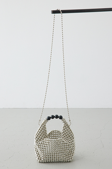 【crie conforto】メタルビーズバッグ 詳細画像