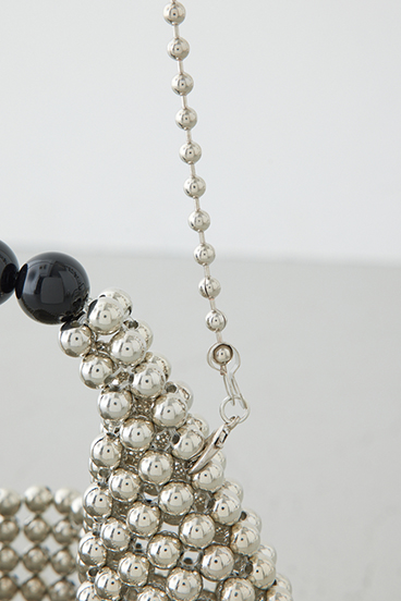 【crie conforto】メタルビーズバッグ 詳細画像