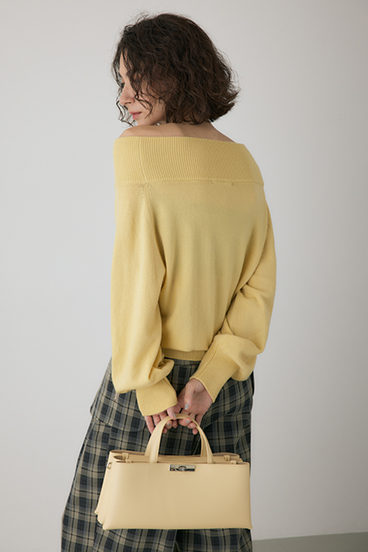 【crie conforto】横長バッグ 詳細画像