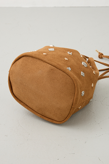 【crie conforto】スエードスタッズドロストバック 詳細画像