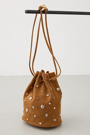 【crie conforto】スエードスタッズドロストバック 詳細画像