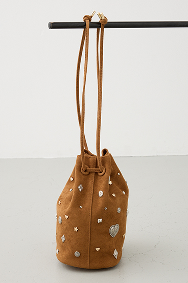 【crie conforto】スエードスタッズドロストバック 詳細画像