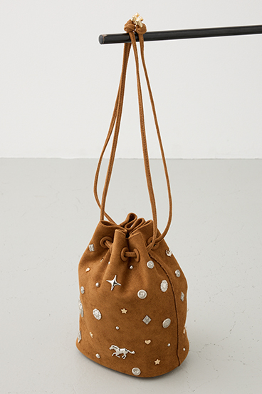 【crie conforto】スエードスタッズドロストバック 詳細画像