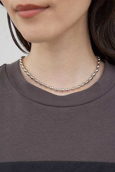 【crie conforto】3WAYボールチェーンセットネックレス 詳細画像